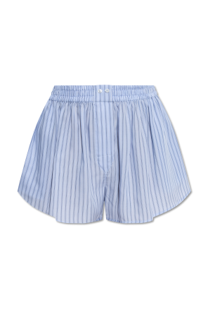 ショートパンツ Moschino SS21 COTTON POPLIN SHORTS (03170846_1002) Moschino Lingerie-style shorts | Women's Clothing | Vitkac